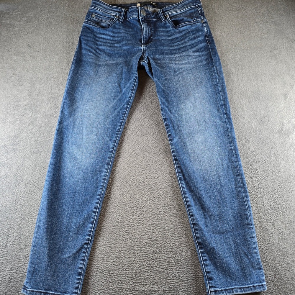 KUT from the Kloth Skinny Jeans Womens 6P Medium Wash Denim Mid Rise Stretch